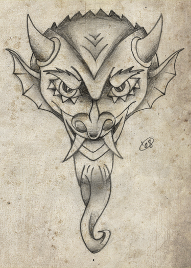 Drawing Of Evil